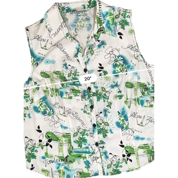 Dressbarn Sleeveless Blouse - Picture 2 of 6